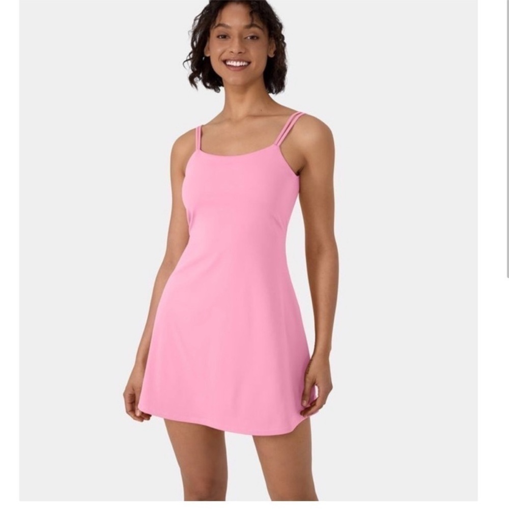 Halara Dress | Double Straps Backless Twist Dress